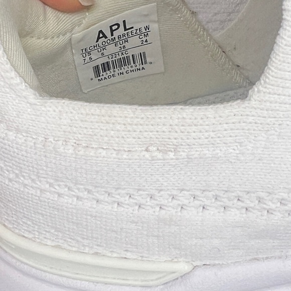 APL Womens Techloom Breeze White Shoes - Picture 5 of 6